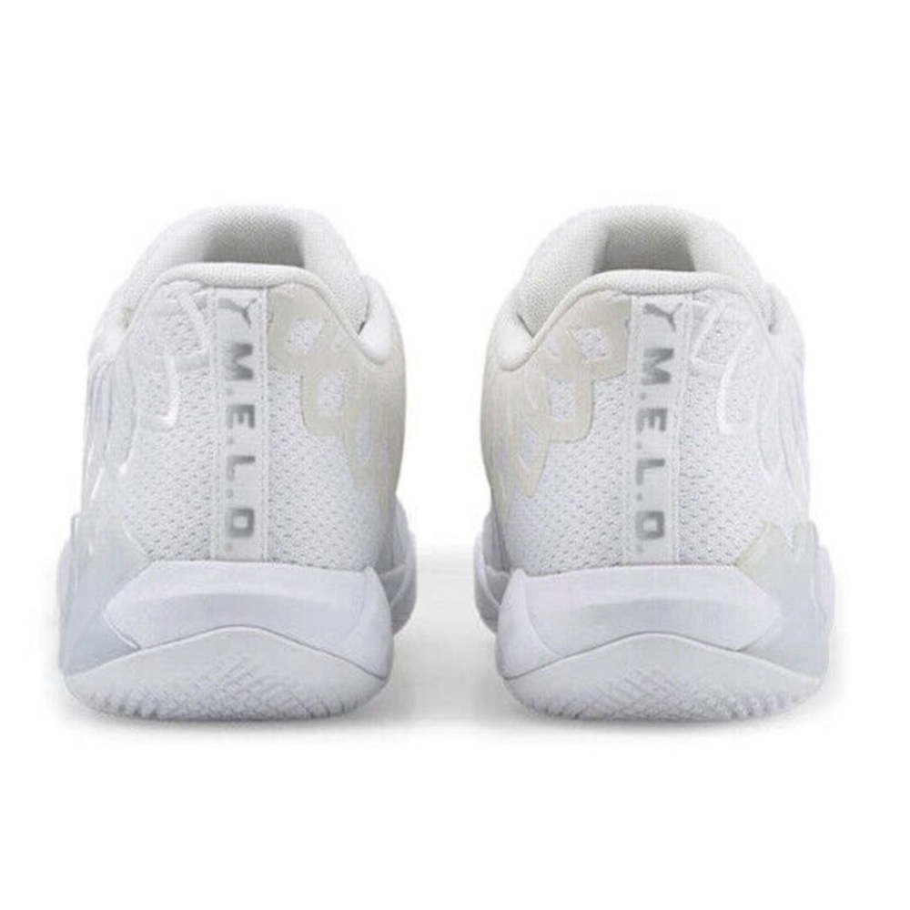 Puma LaMelo Ball MB.01 376941-04 Men's White Silver Casual Sneaker Shoes FL2018